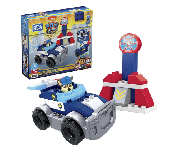 Mega Bloks Psi Patrol The Movie Radiowóz Chase’a + figurka - 1023569 - zdjęcie 2